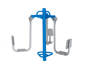 HS-1038 Three person sit pedal device   三人坐蹬器