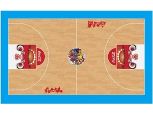定制图案/个性化运动地板