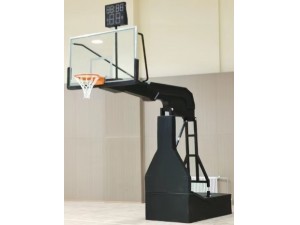 枪式电动升降篮球架