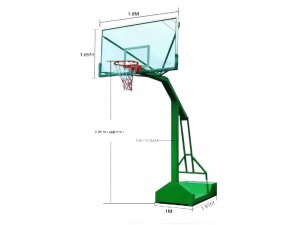 凹箱篮球架(钢化篮板)