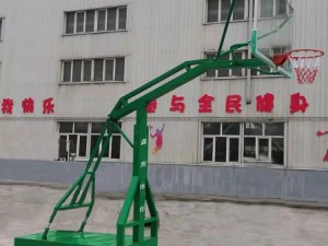 平箱篮球架(钢化篮板)